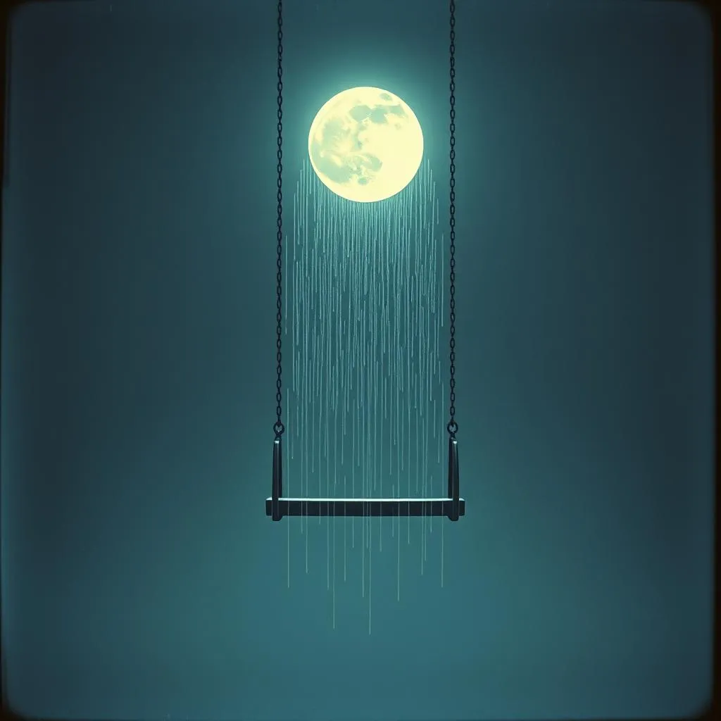 Melancholic rain
