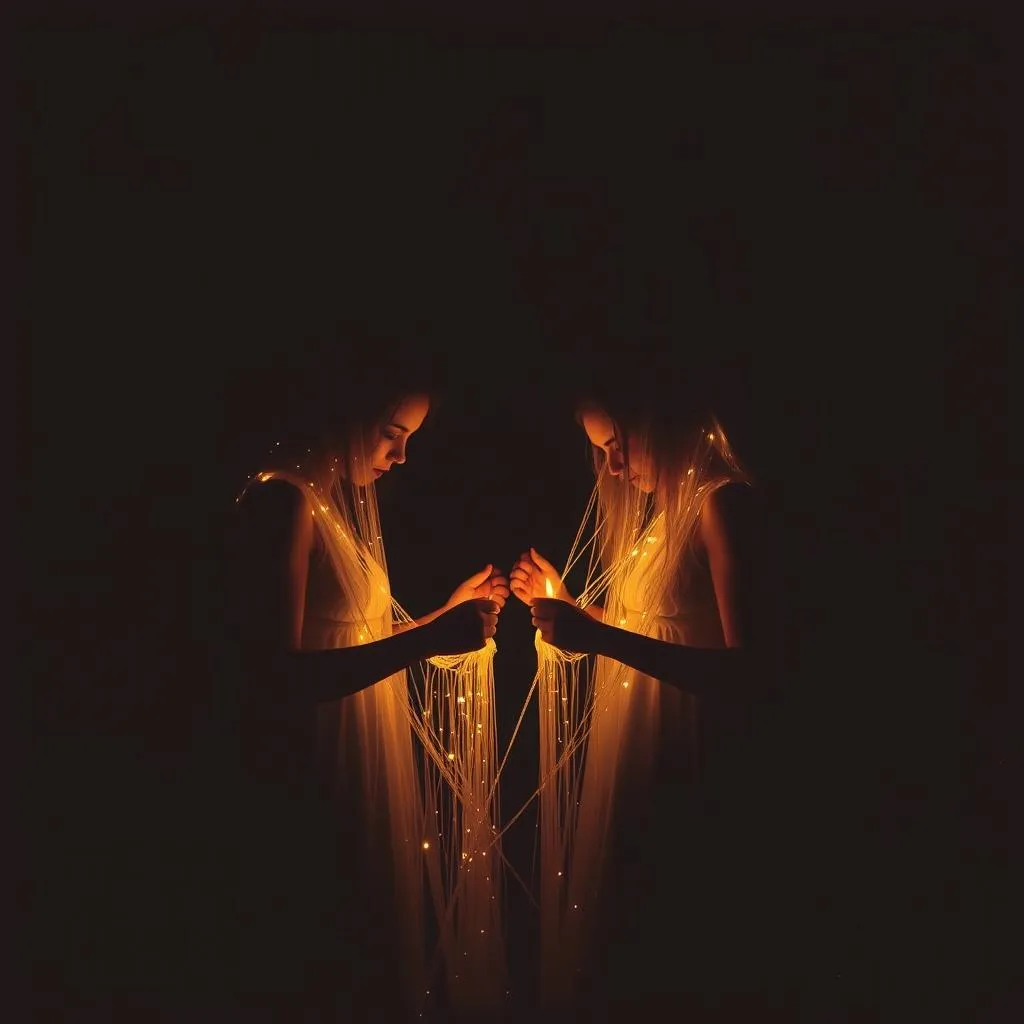 Twins of Light and Shadow
