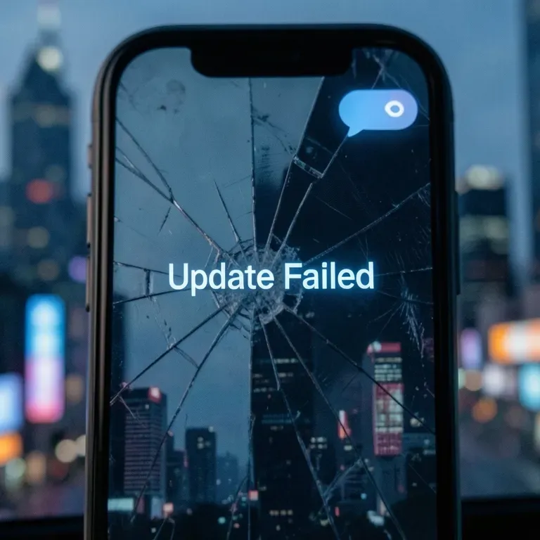 “Update Failed: common sense not found.”