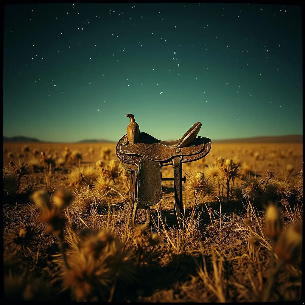 Dust on the saddle