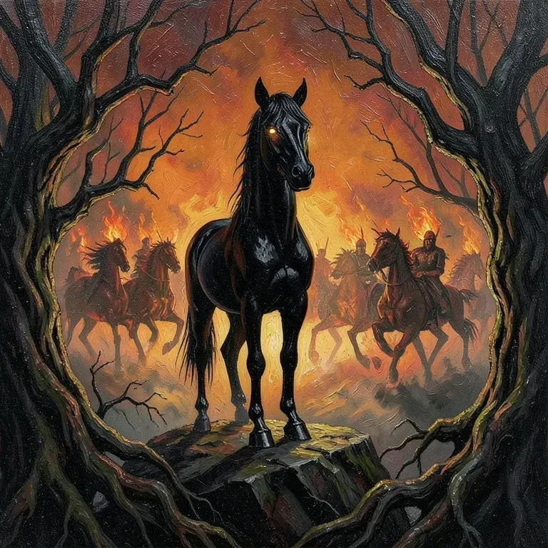 The unknown Horseman