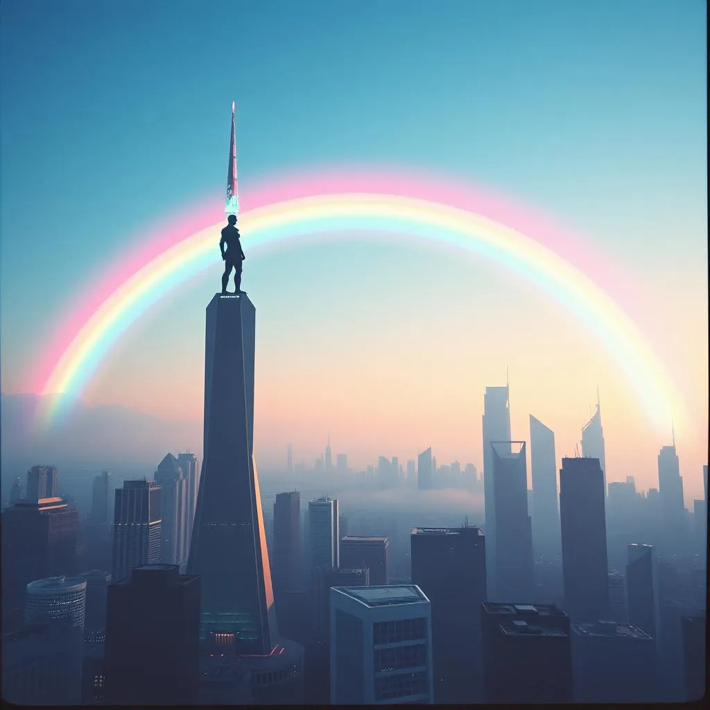 Modern Jesus: Rainbow Strongman Love Transcends Blueprint