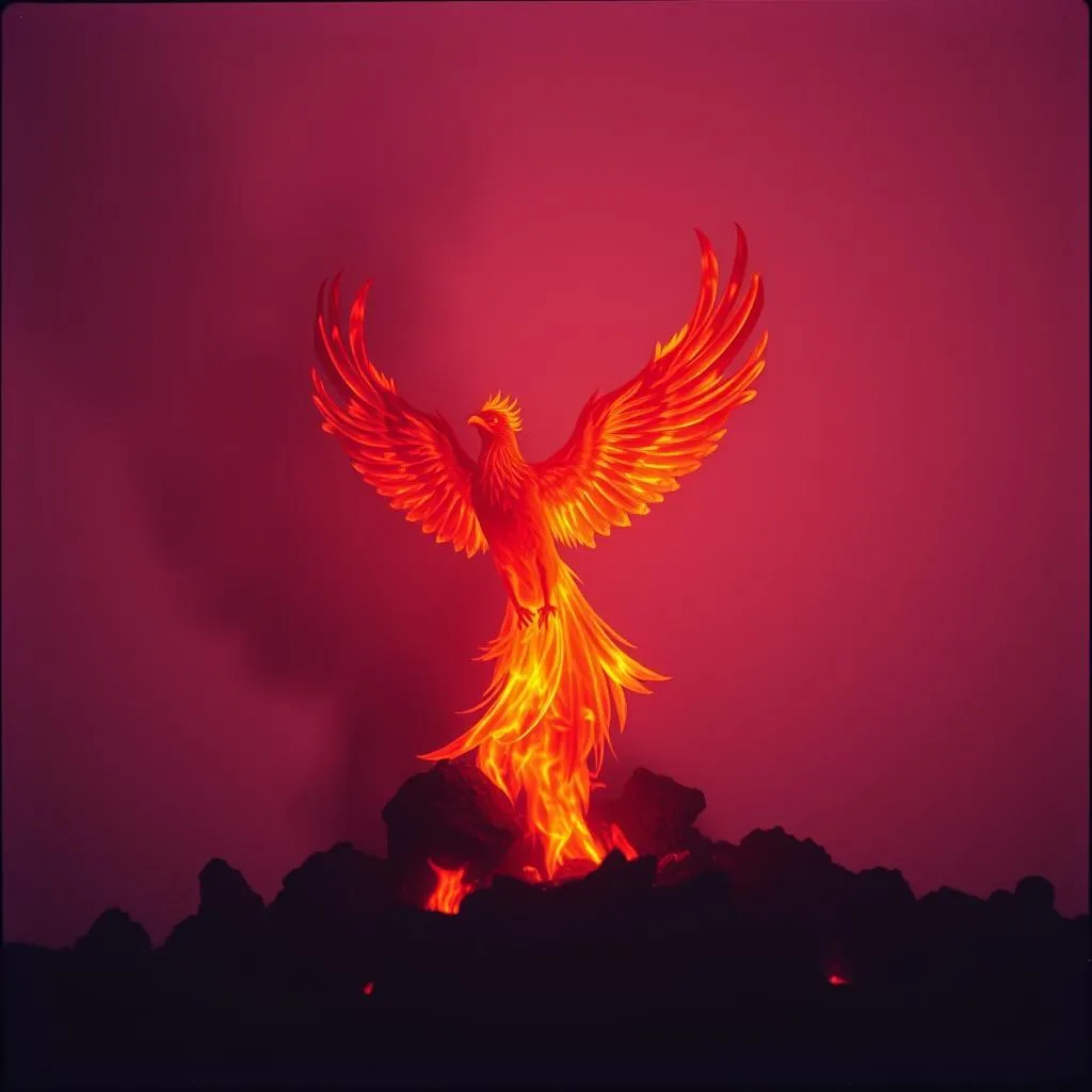 Dunkler Phoenix