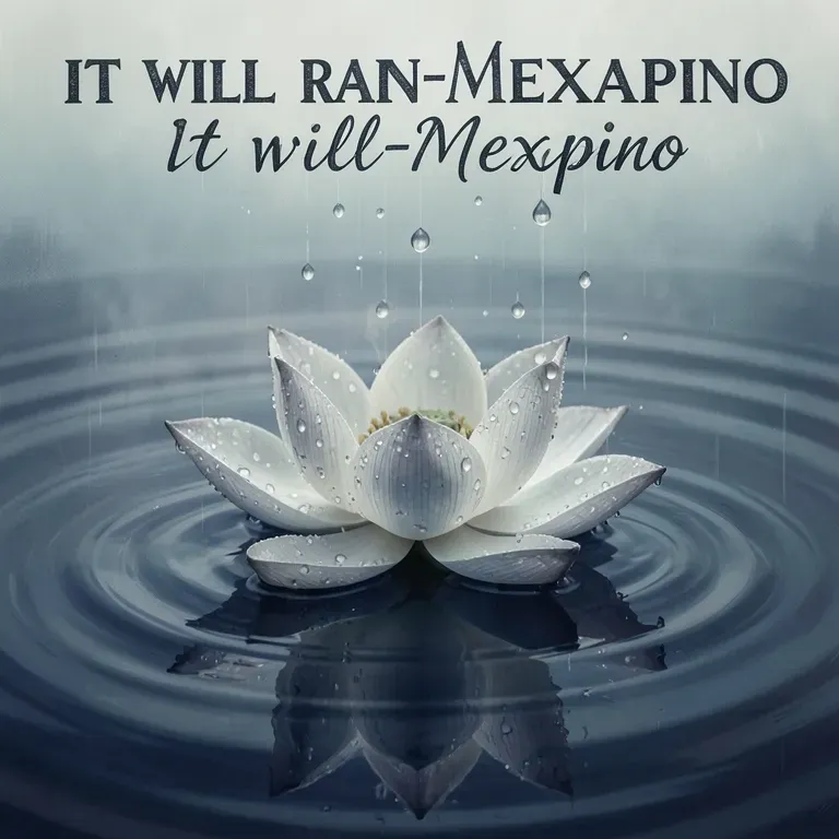 It will rain-Mexapino