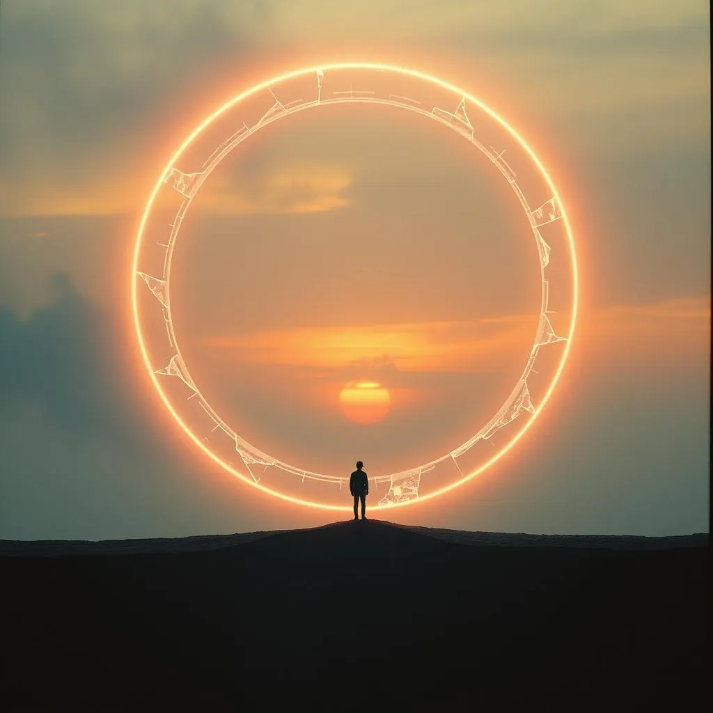 Glass Halos and Fault Lines