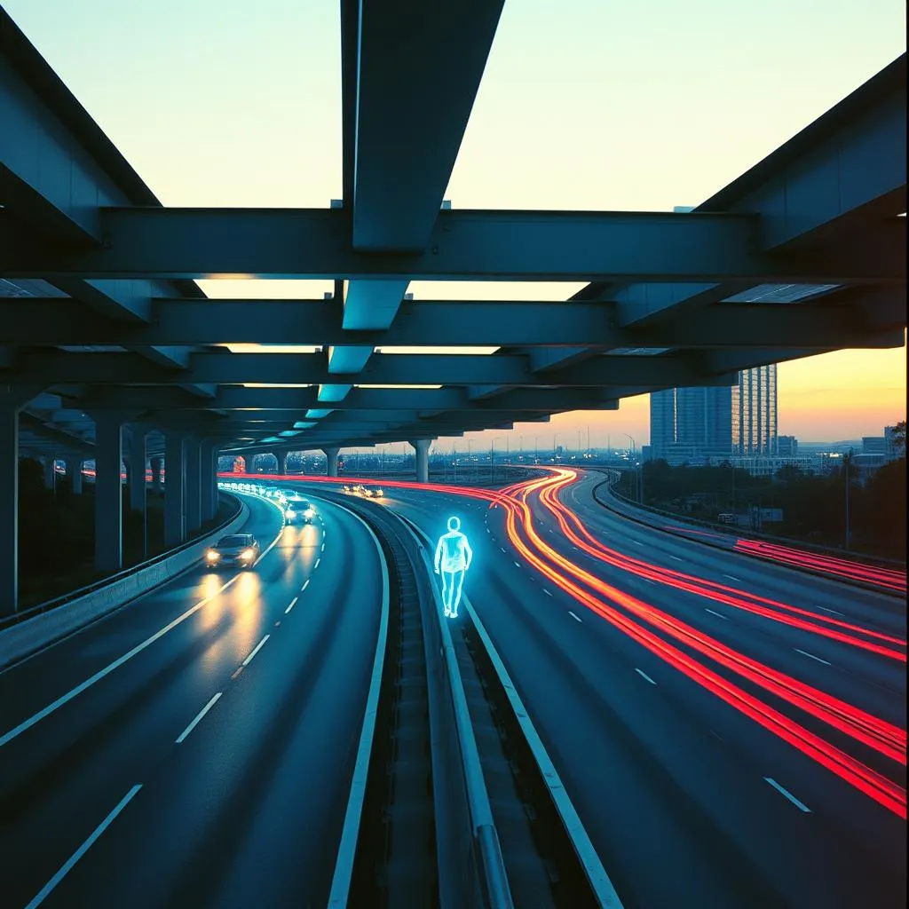 Title: To much traffic By: MikeWhite Cloudwalker Music