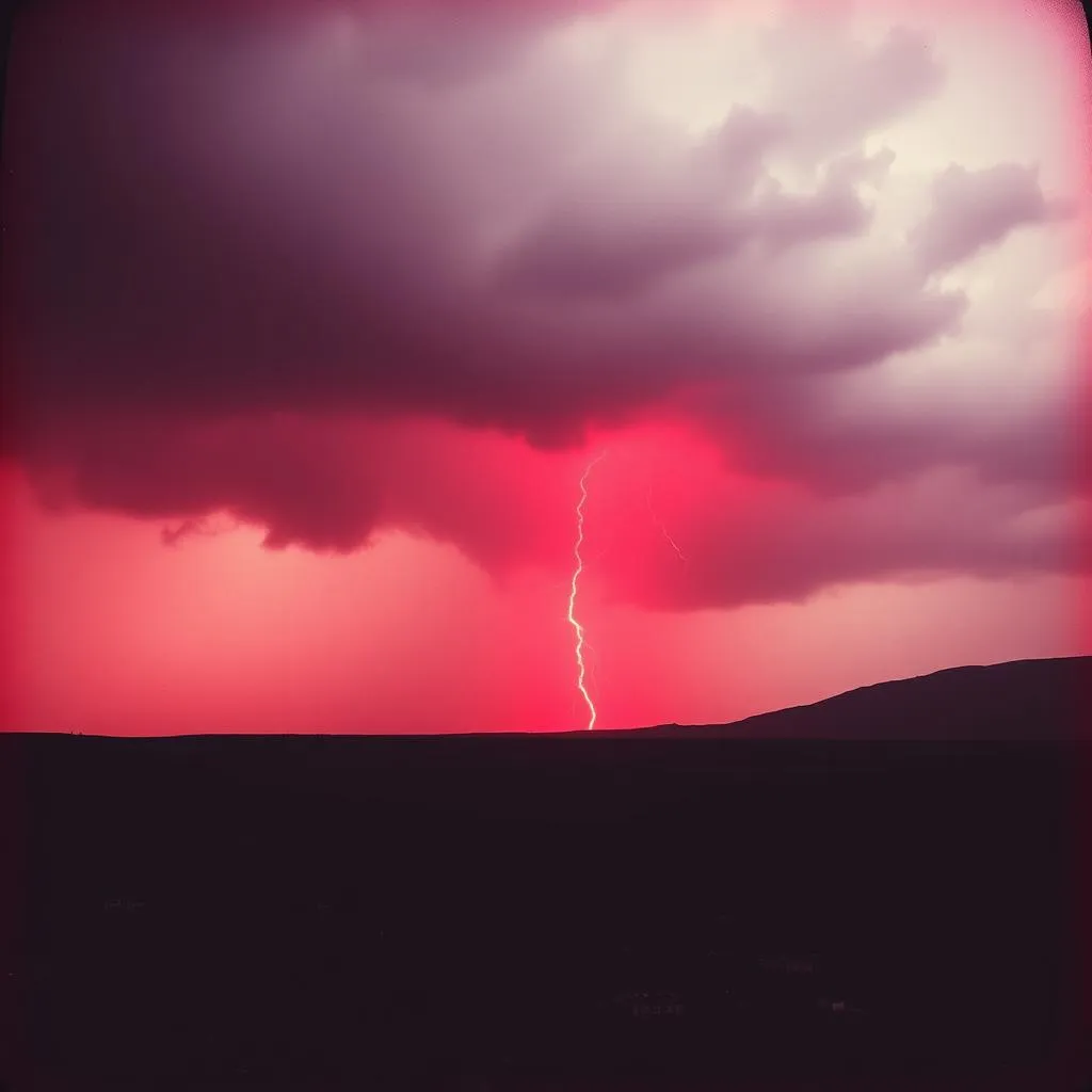 Bloody rain..