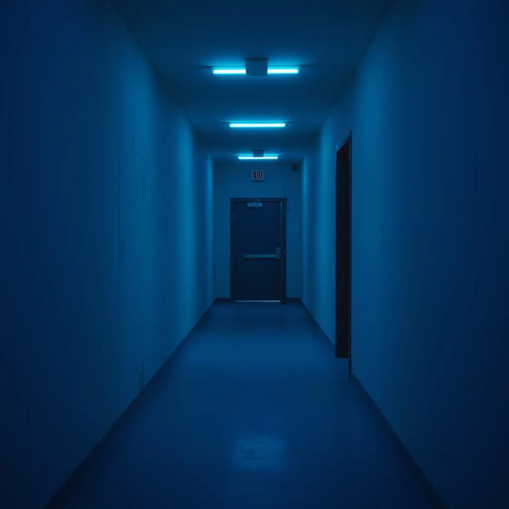 Neon Hallways