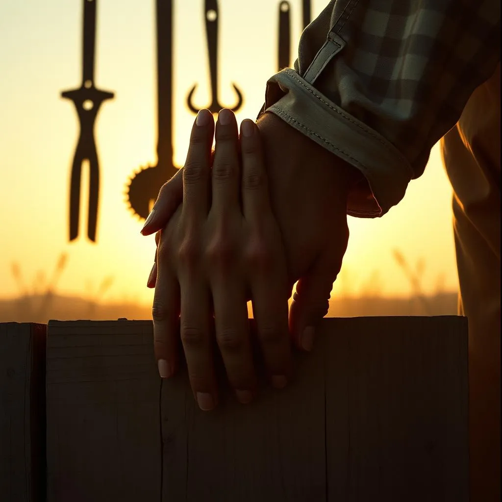 Working hands