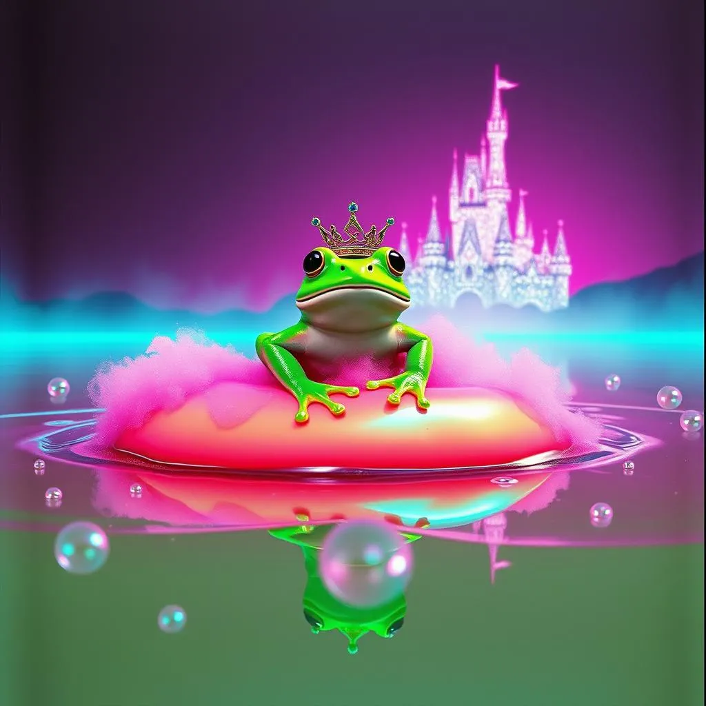 Damn, my frog turned into a prince!