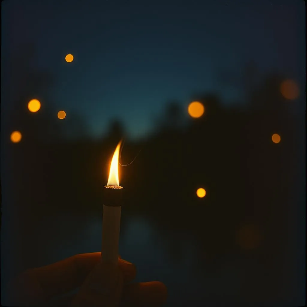 Seul avec ma cigarette