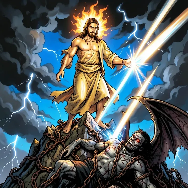 The Divine Showdown: Jesus vs. Satan