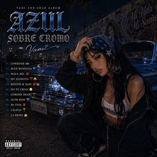 AZUL SOBRE CROMO