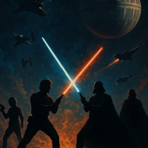 Galaxy of stars and war