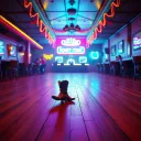 Boots Slide on the Floor