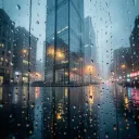 Rain on Glass