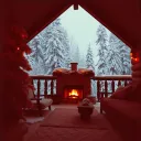 En hivers la neige tombe à Noël