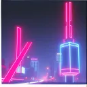 Neon skies