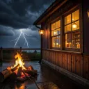 Rain on the Windows, Fire in the Room