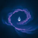 A droplet of light