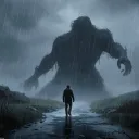 Walking beside me