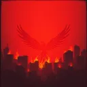 Streets on fire