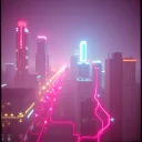 Neon Static