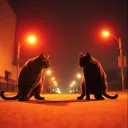 Gangster rap battle