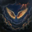 Angel of my fallen wings