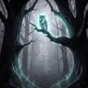 Midnight Owls in the Pines