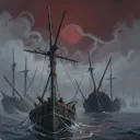 THE DEAD SAIL BESIDE US