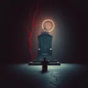 Still kneeling