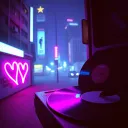 Neon heartbreak