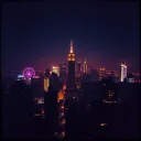 The city that part is the most