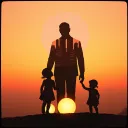 Papa sera toujours là, ne vous inquiétez pas