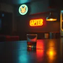Alone at the bar