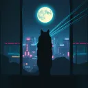 Moon in My Feed