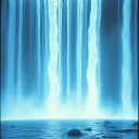 Waterfall inside 
