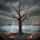 Ghosted the Fire or Left Me the Ice