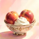 Peaches with Cream