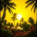 Sun raise in a god vibe