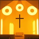 At the cross
