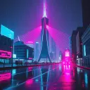 Shattered Neon Bass