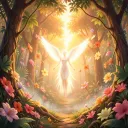 Um anjo do céu