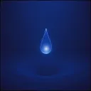 A droplet of light