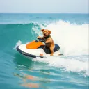 Zuma on the wave