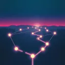 Map of glowing orbs