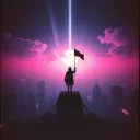 Neon Lights of Resistance