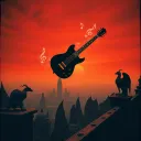 Crimson Phrygian Sky