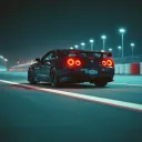She drives a GTR